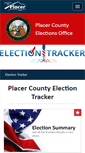 Mobile Screenshot of electiontracker.placerelections.com